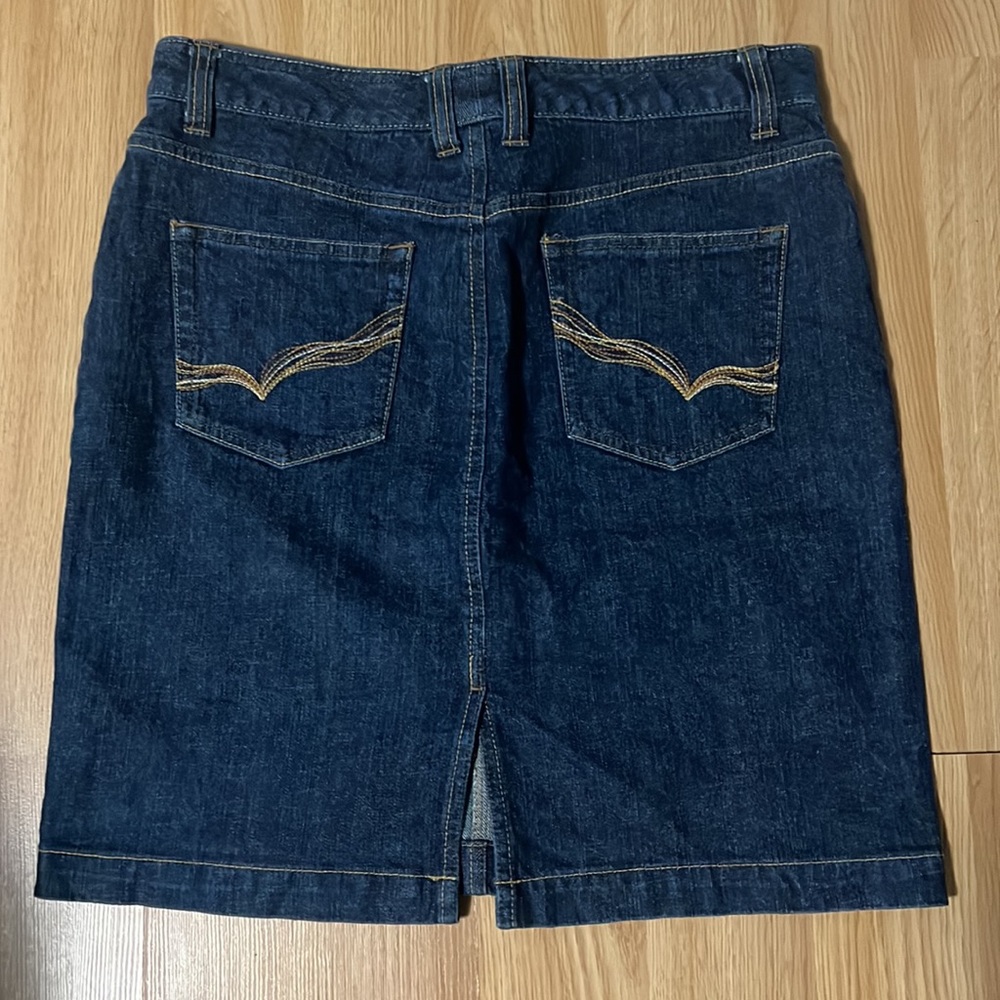 Canyon River Blues Denim Skirt Women Size 8